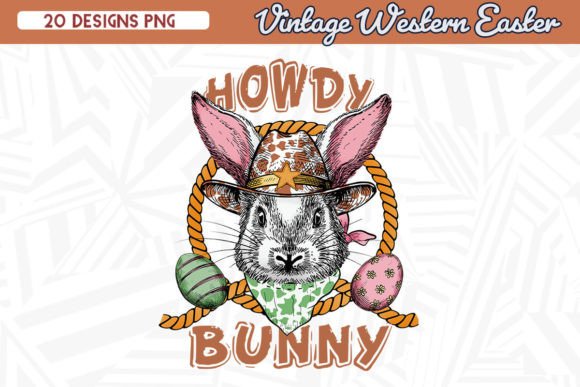 Howdy Bunny Western Easter Vintage Review