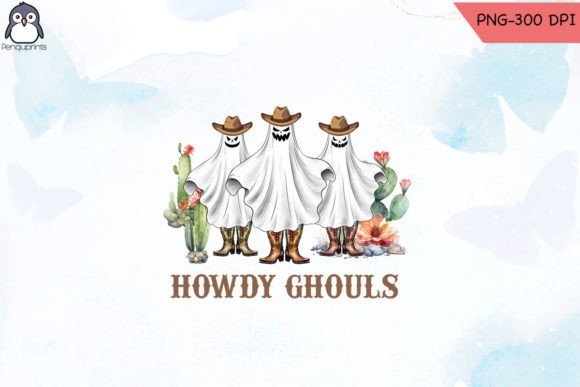 Howdy Ghouls Western Halloween PNG Review
