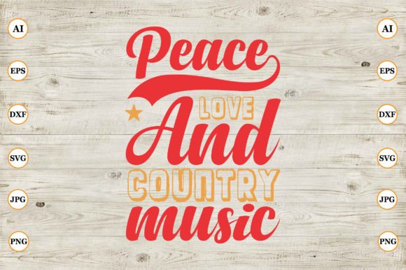 Peace, Love, and Country Music Embroidery Review