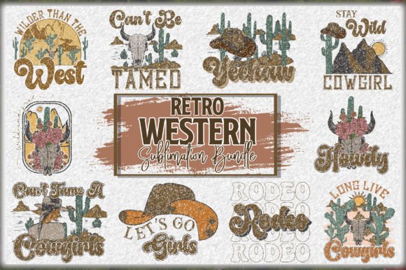 Retro Western Sublimation Bundle Review