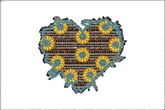 Review: Sunflower Heart Western Sublimation for Embroidery