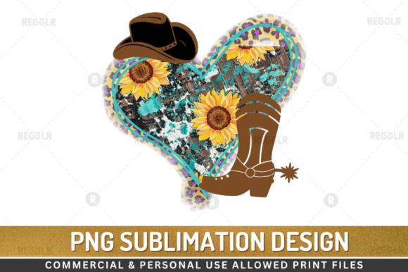 Western Sunflower with Hat Sublimation D Review