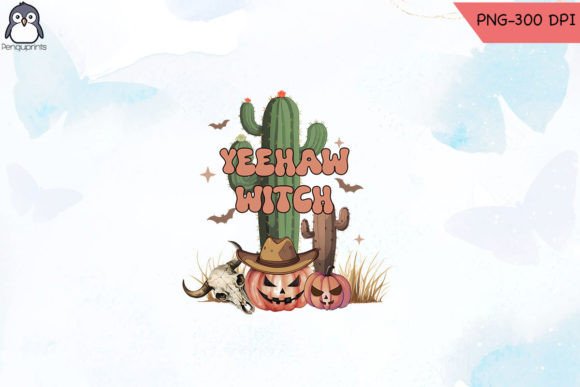 Yee Haw Witch Western PNG Review